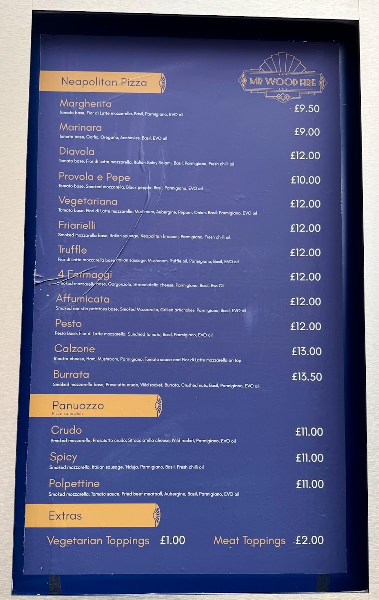 Mr Wood Fire Menu 4