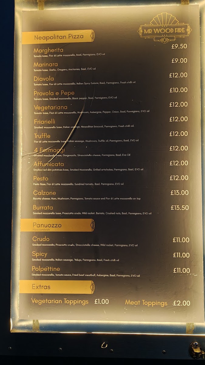 Mr Wood Fire Menu 7