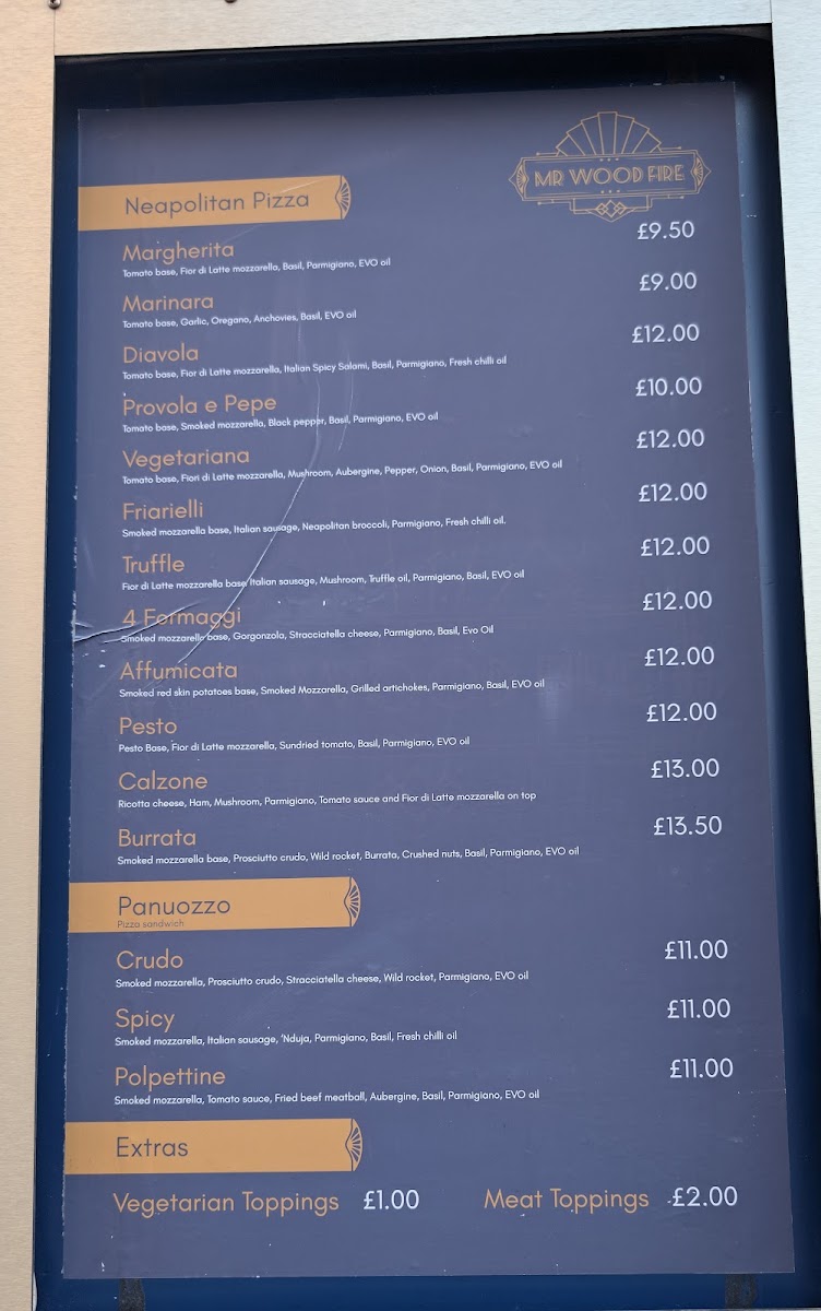 Mr Wood Fire Menu 8