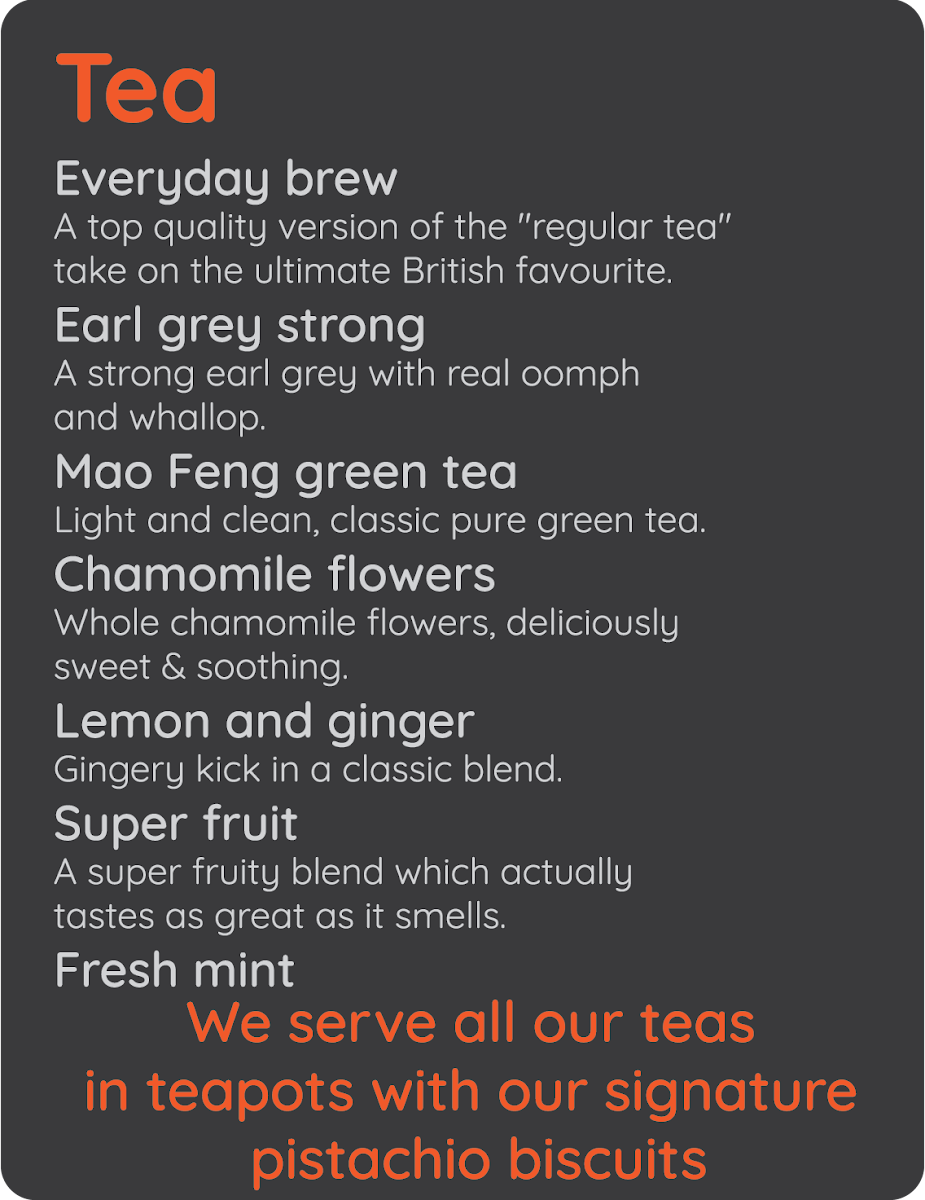 CaféGenic Menu 4