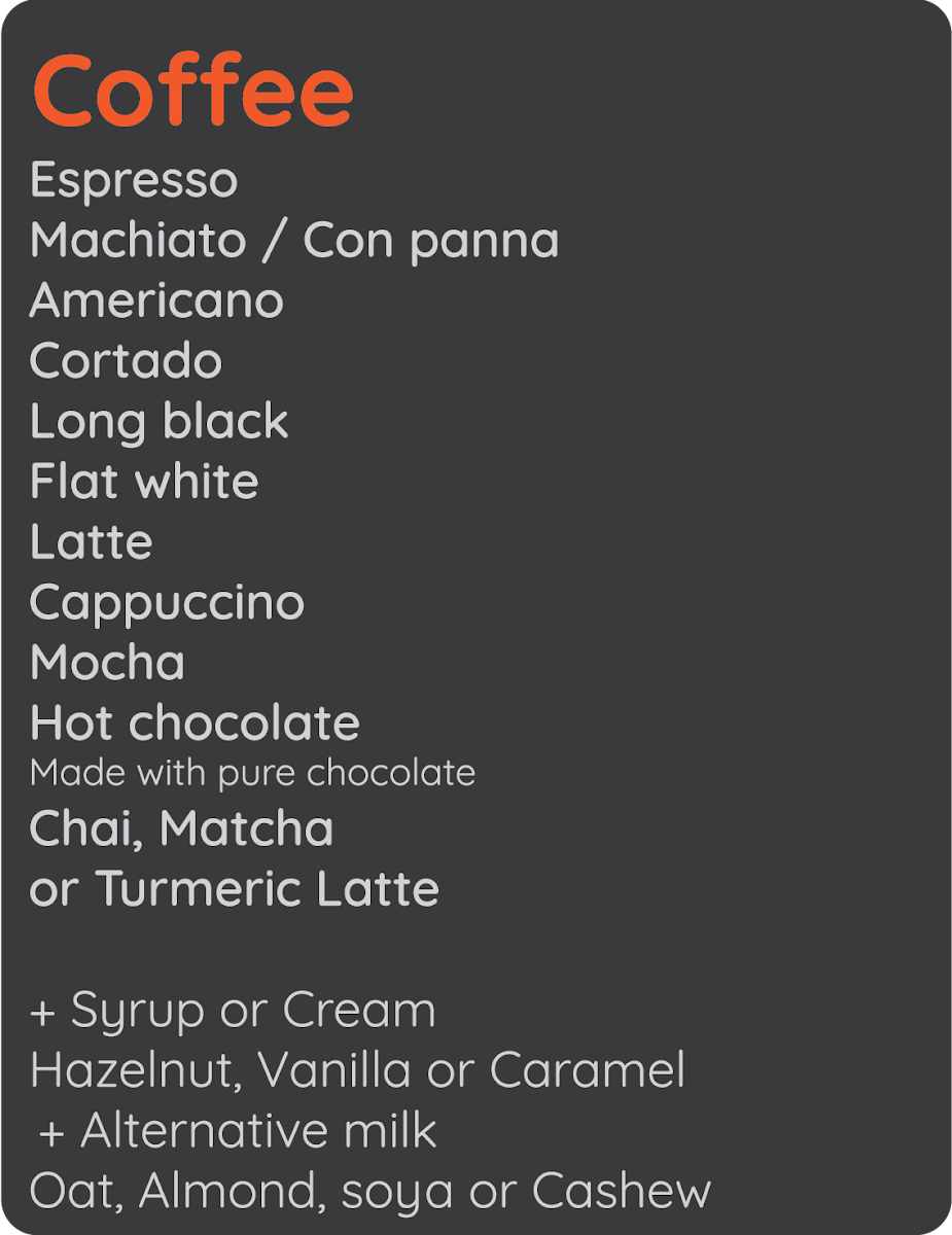 CaféGenic Menu 8