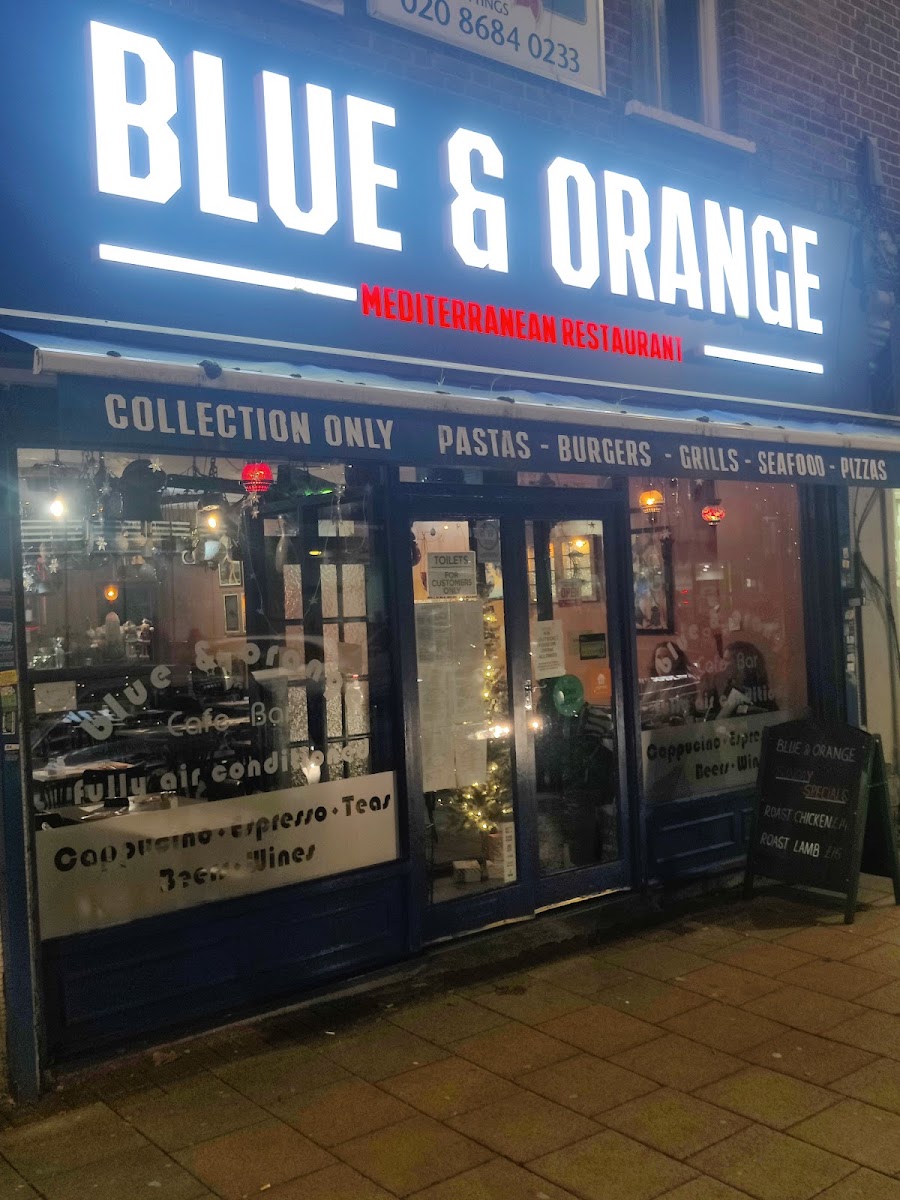 Blue & Orange