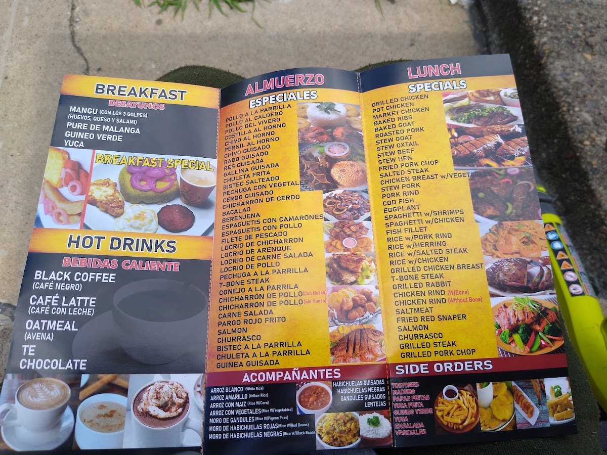 Philly Rico Pollo Menu 3