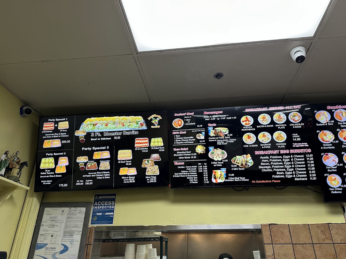 Los Jilbertos Taco Shop Wildomar Menu 2