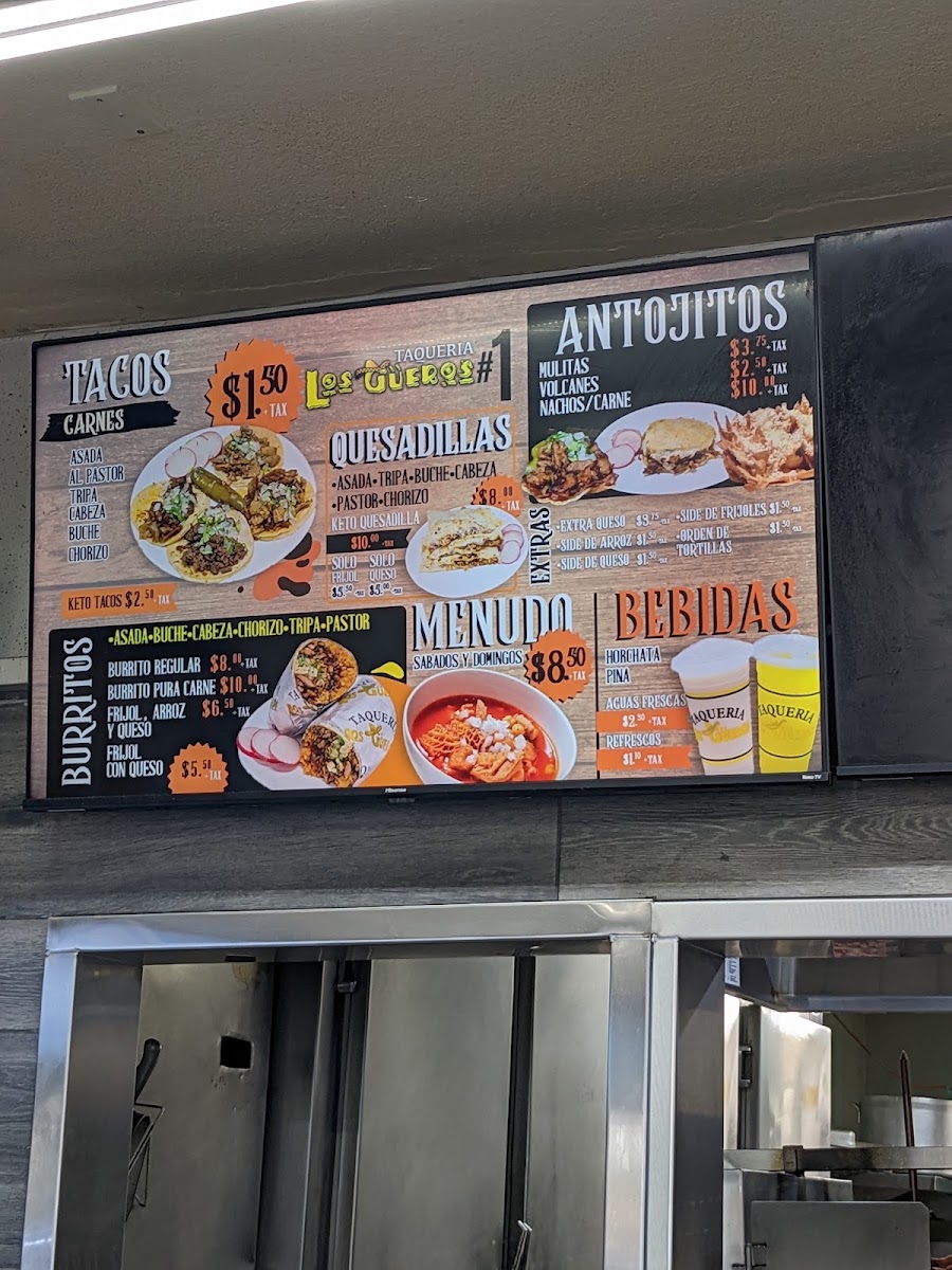Taqueria Los Gueros #1 Menu 10