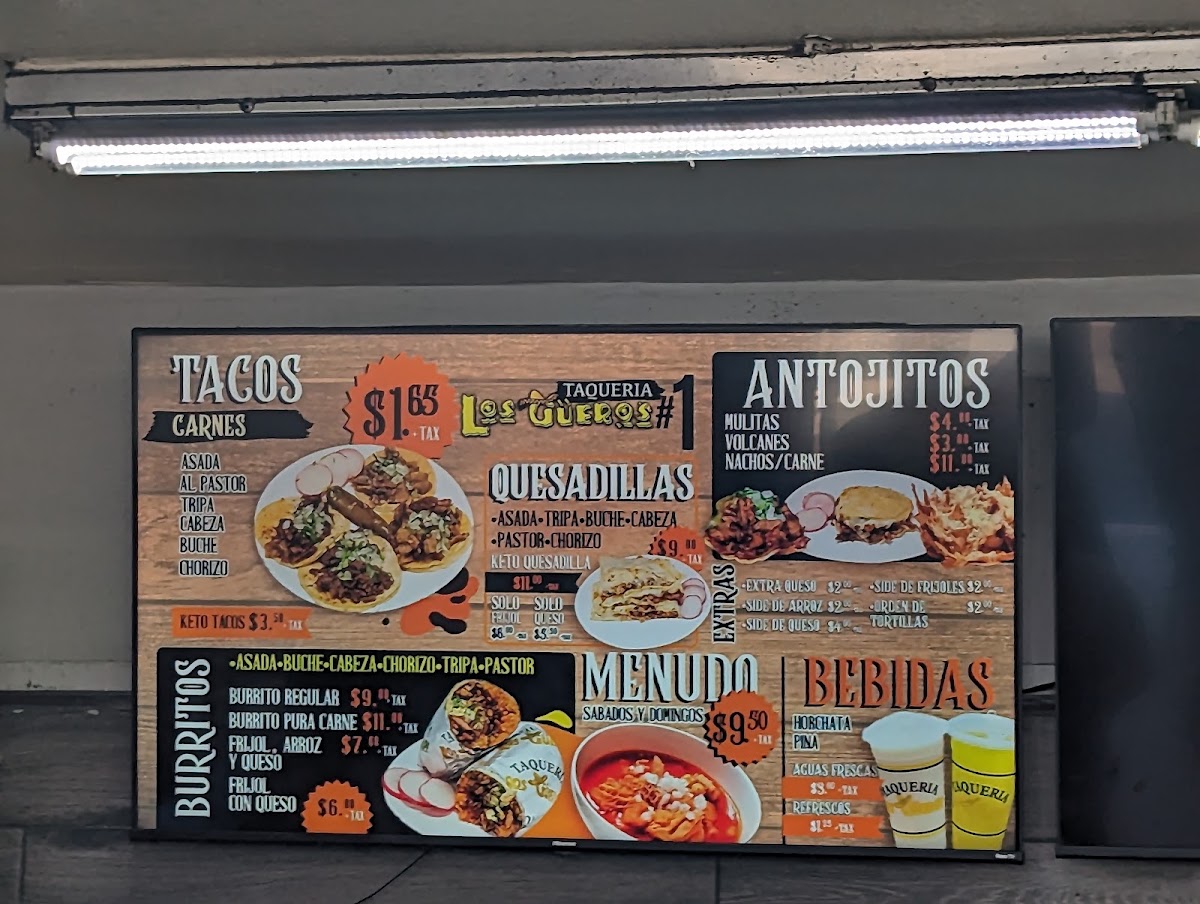 Taqueria Los Gueros #1 Menu 6