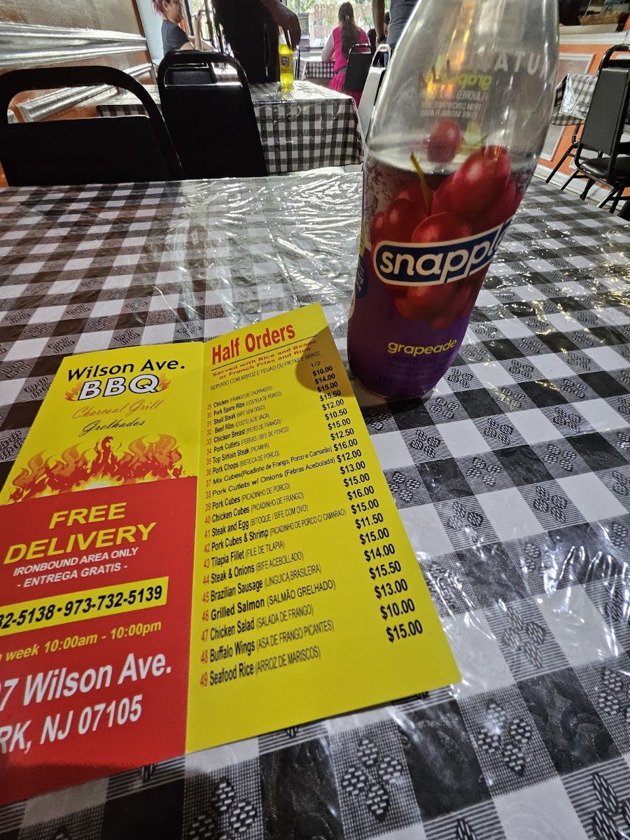 Wilson Ave BBQ Menu 2