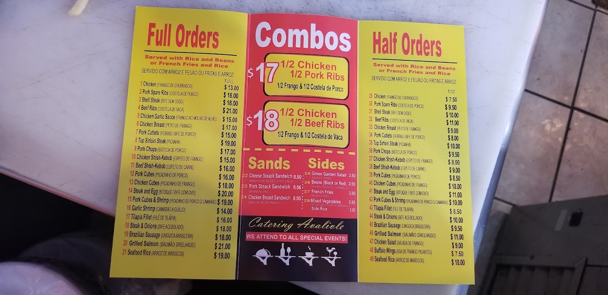 Wilson Ave BBQ Menu 5