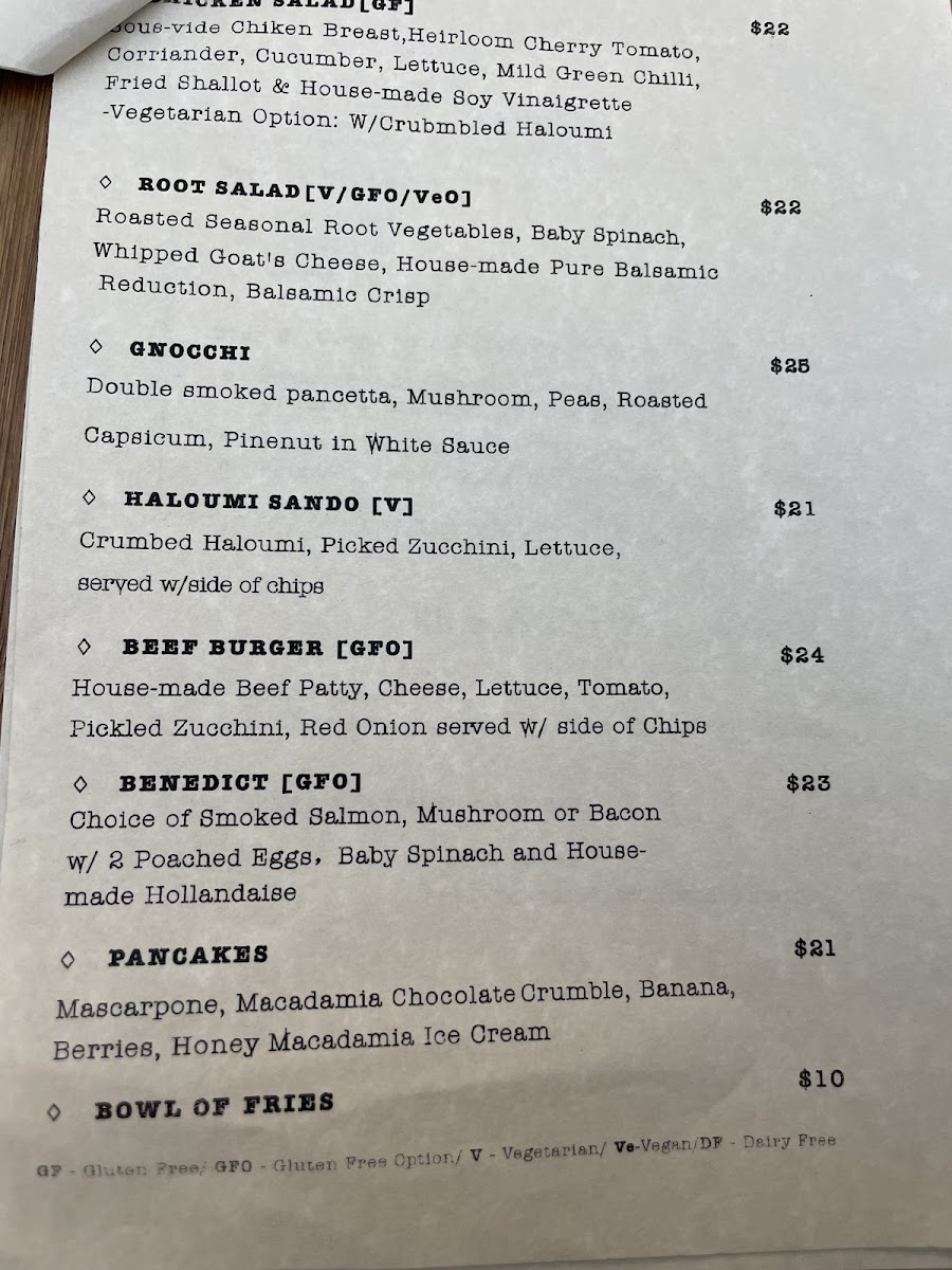 Greenhouse Menu 8