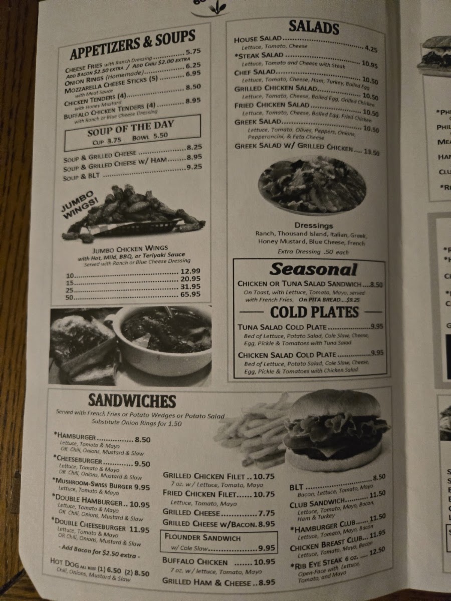 66 Diner Menu 6