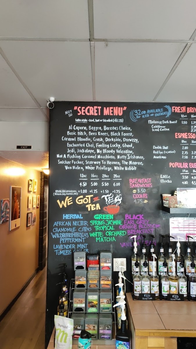 Rise & Grind Coffee Menu 9