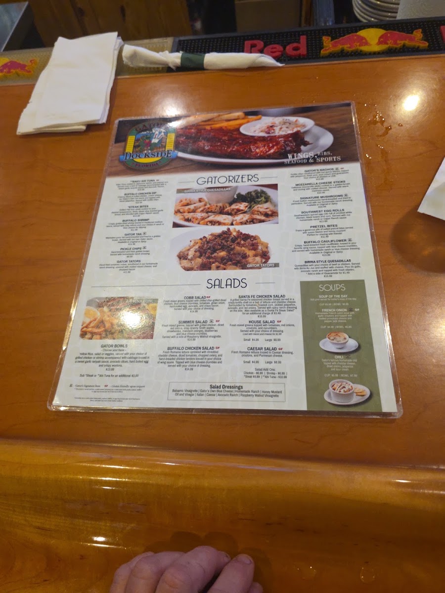 Gator's Dockside Ocala Menu 4