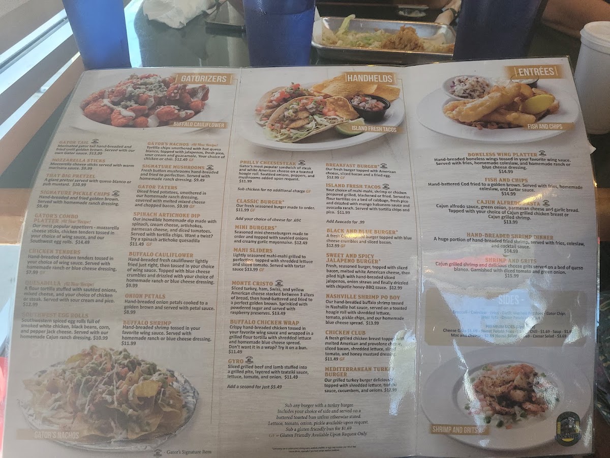 Gator's Dockside Ocala Menu 6