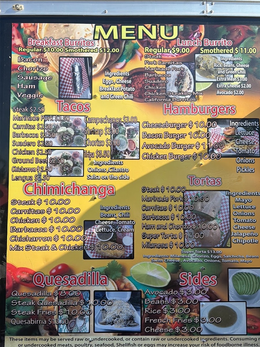 El Poblano Mexican Eats Menu 2