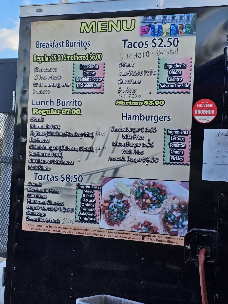 El Poblano Mexican Eats Menu 3