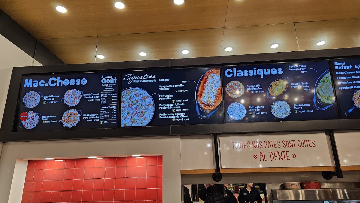 Topla! Blainville Menu 1