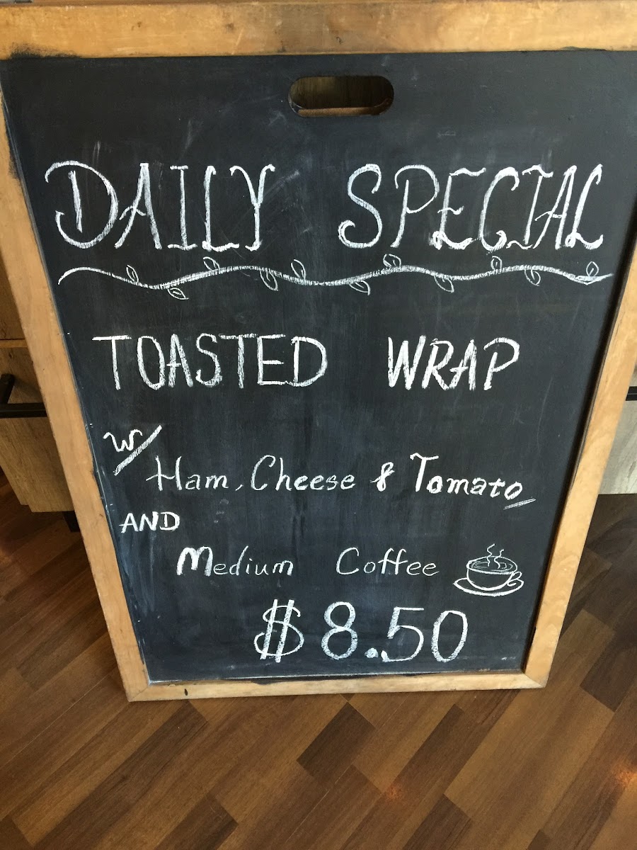 Cafe Pronto Menu 3