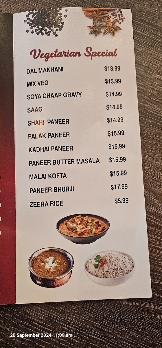 Ambarsariya kitchen + Grill Menu 4