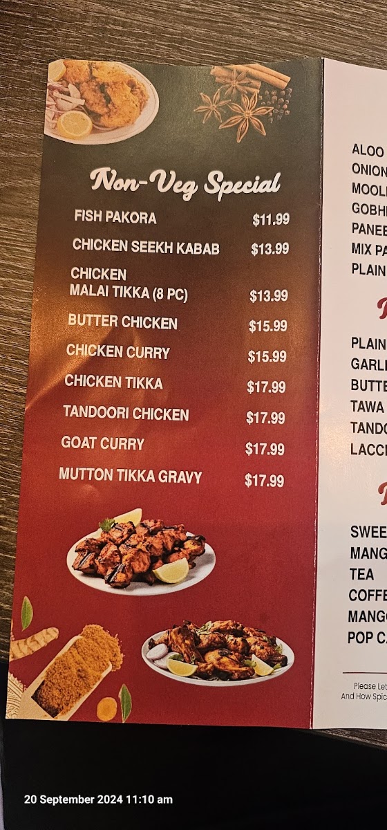 Ambarsariya kitchen + Grill Menu 5