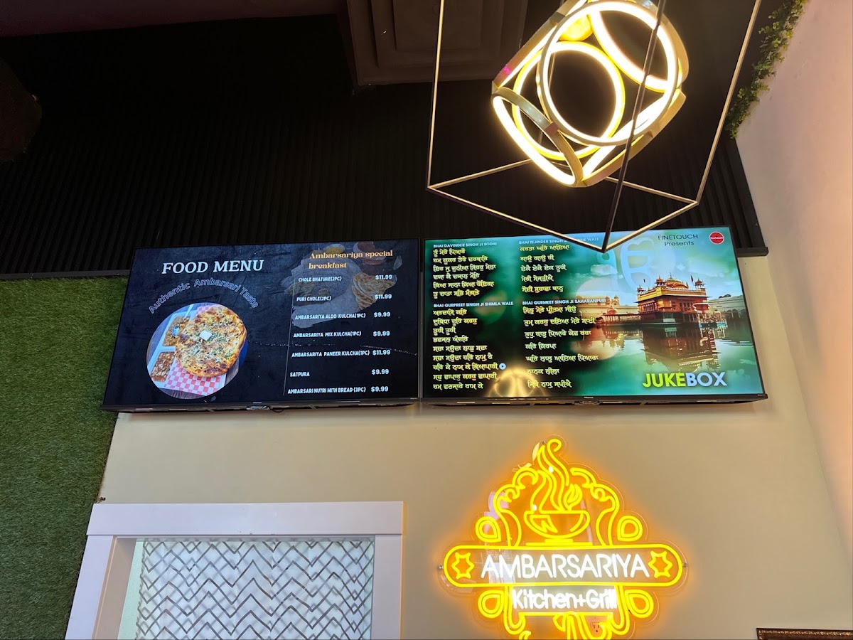 Ambarsariya kitchen + Grill Menu 8