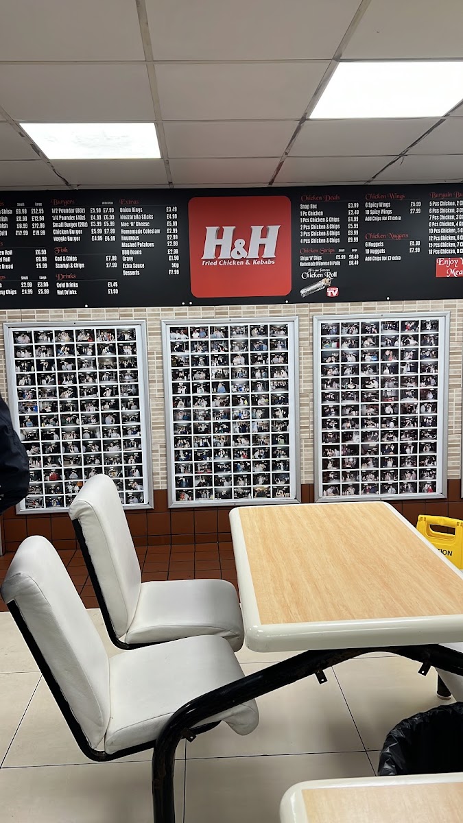 H&H Fried Chicken and Kebabs Menu 8