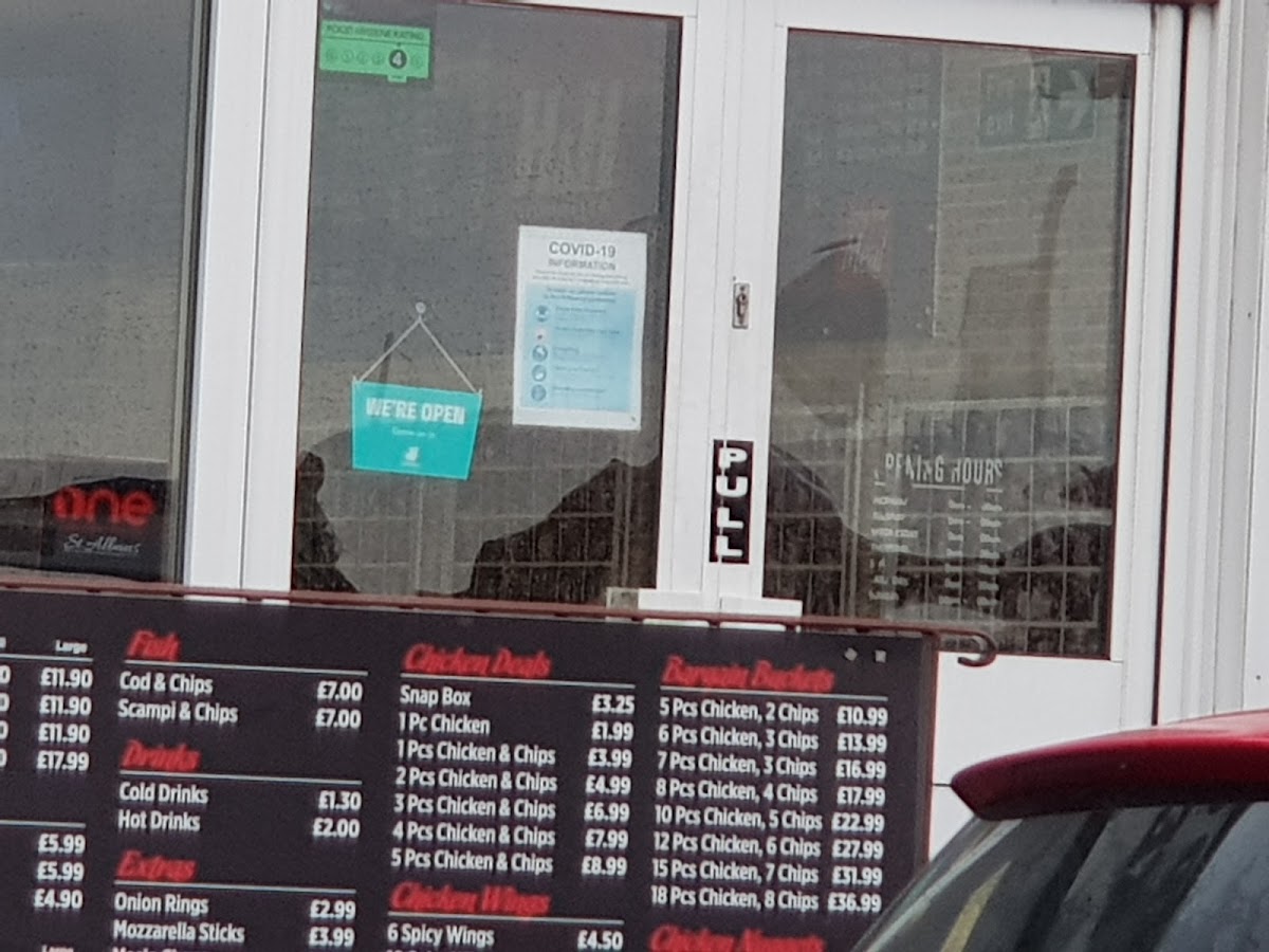 H&H Fried Chicken and Kebabs Menu 9