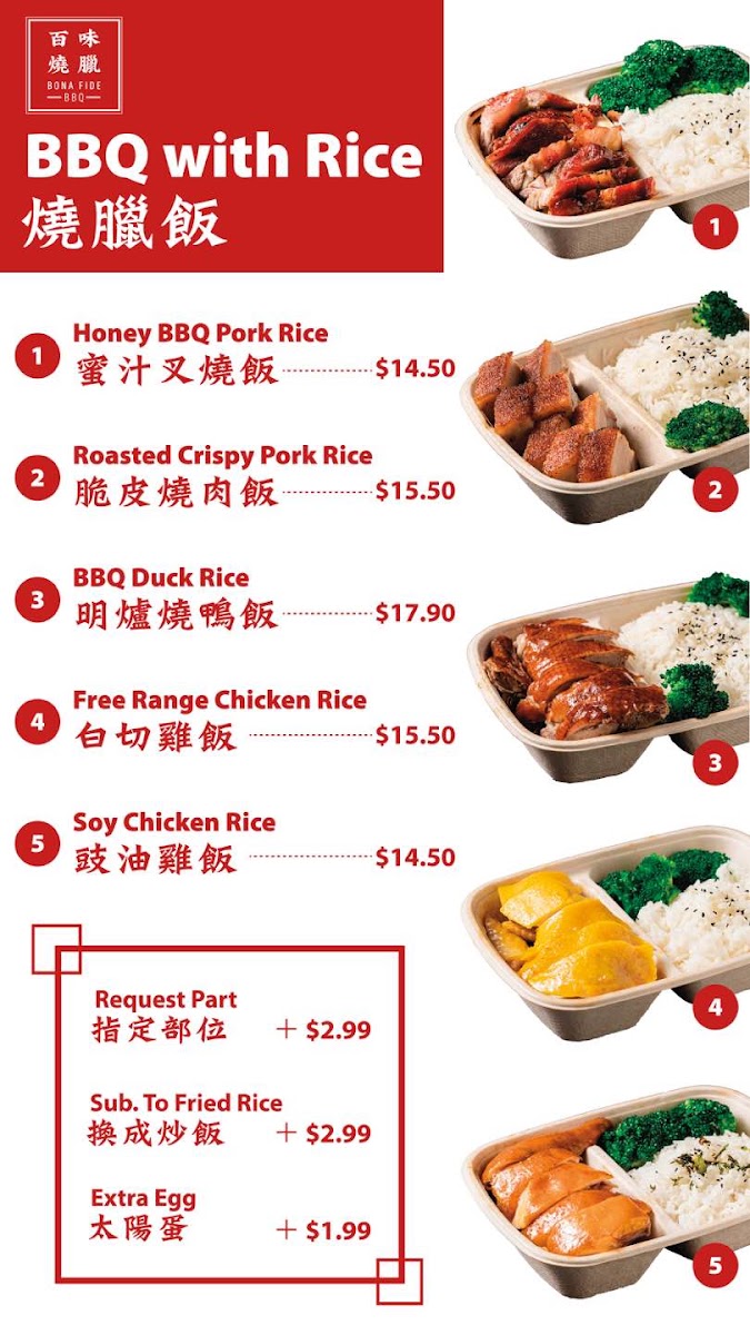 Bona Fide BBQ 百味燒臘 Menu 7