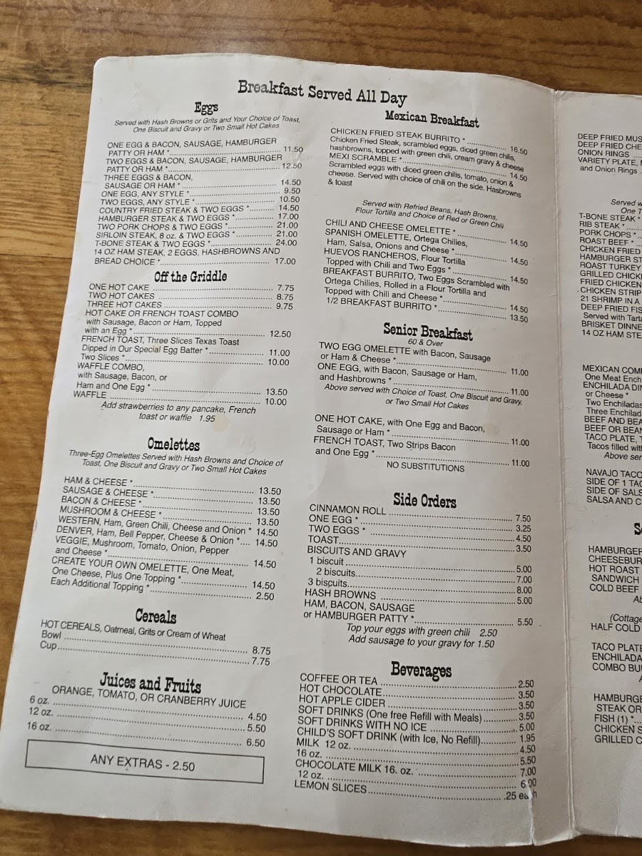 Ute Coffee Shop Menu 4