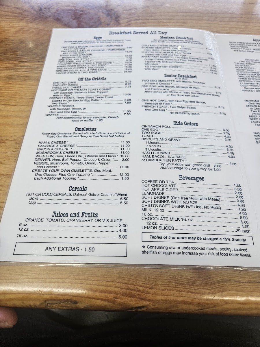 Ute Coffee Shop Menu 6