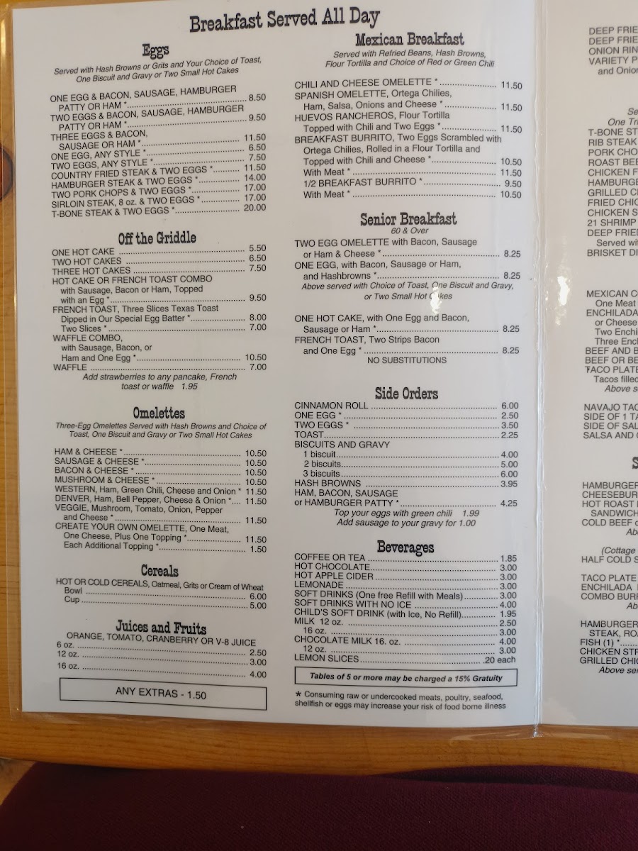 Ute Coffee Shop Menu 9