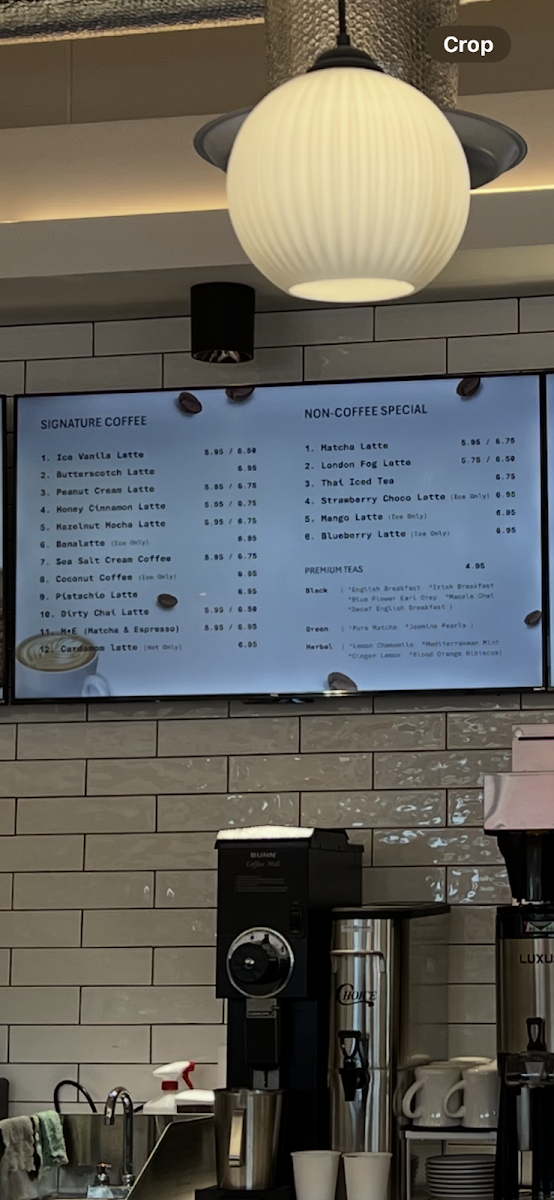 Underdog Coffee and Bread Annandale Menu 4