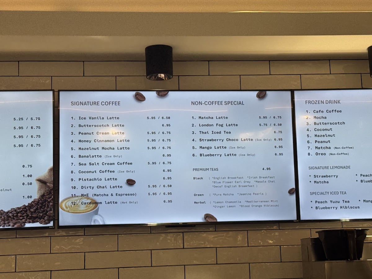 Underdog Coffee and Bread Annandale Menu 5
