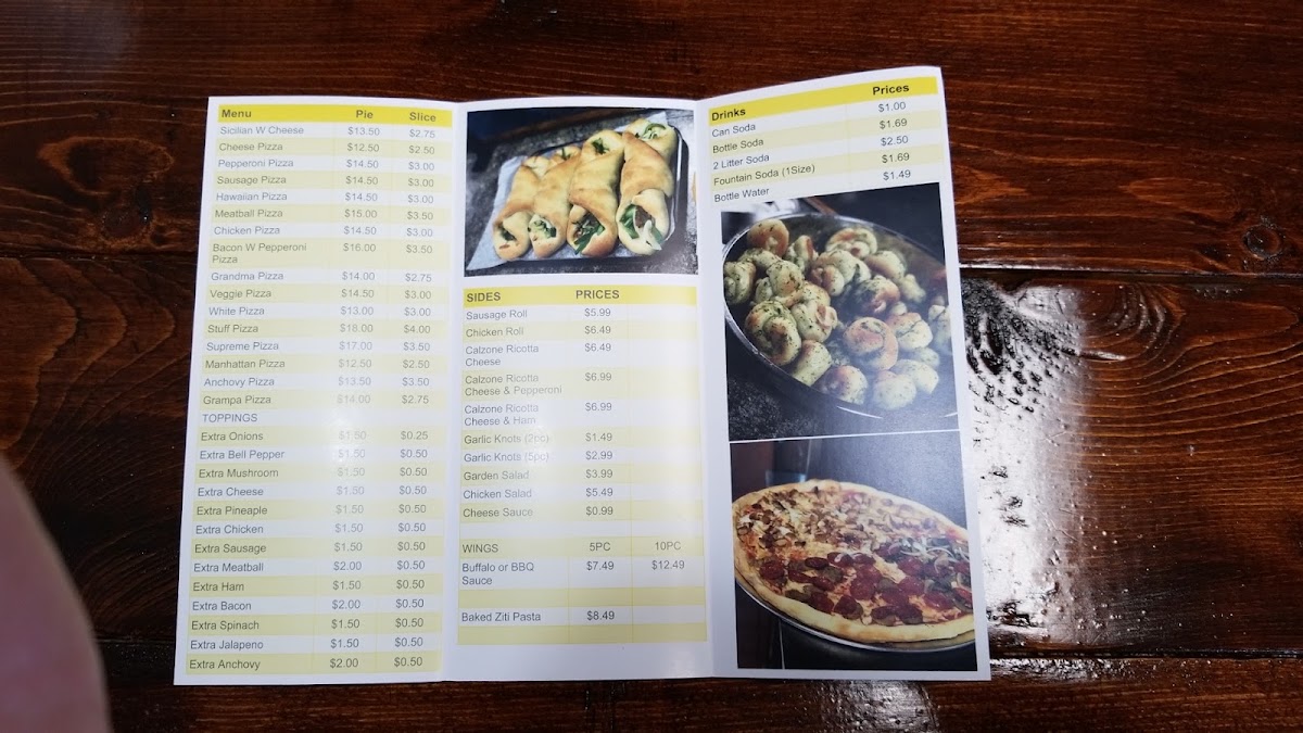 Manhattan Pizzeria Menu 10