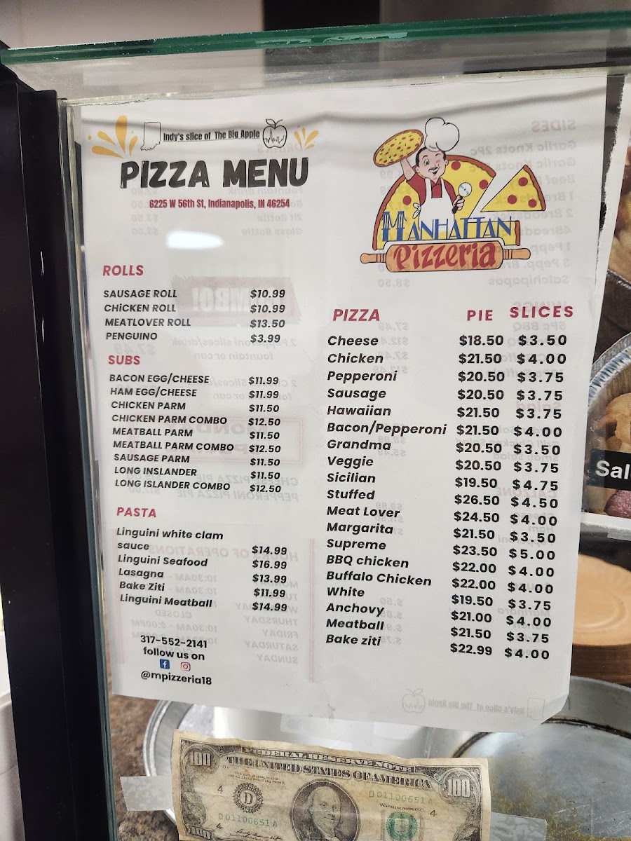 Manhattan Pizzeria Menu 5