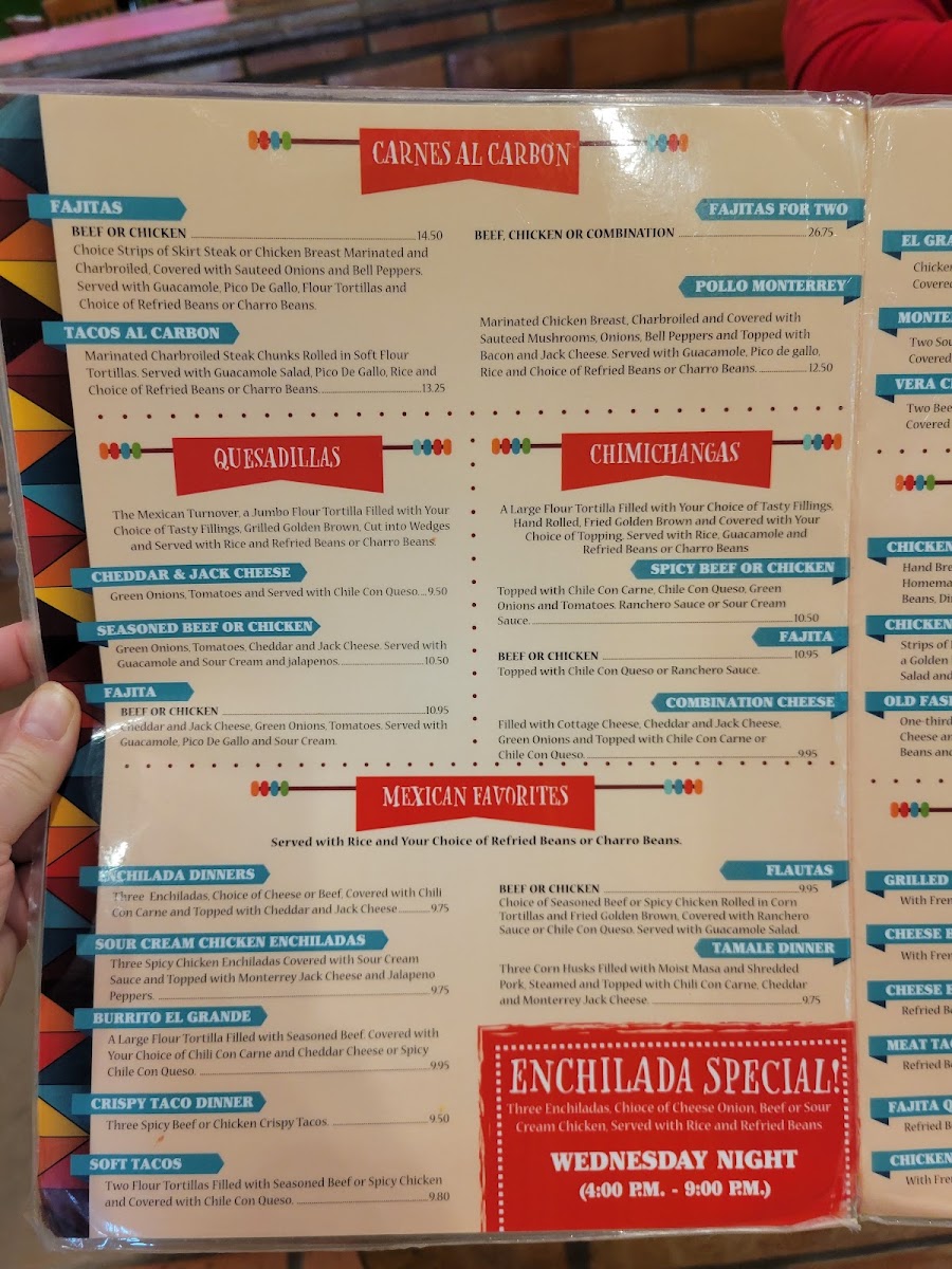 Juan Pablos Menu 10
