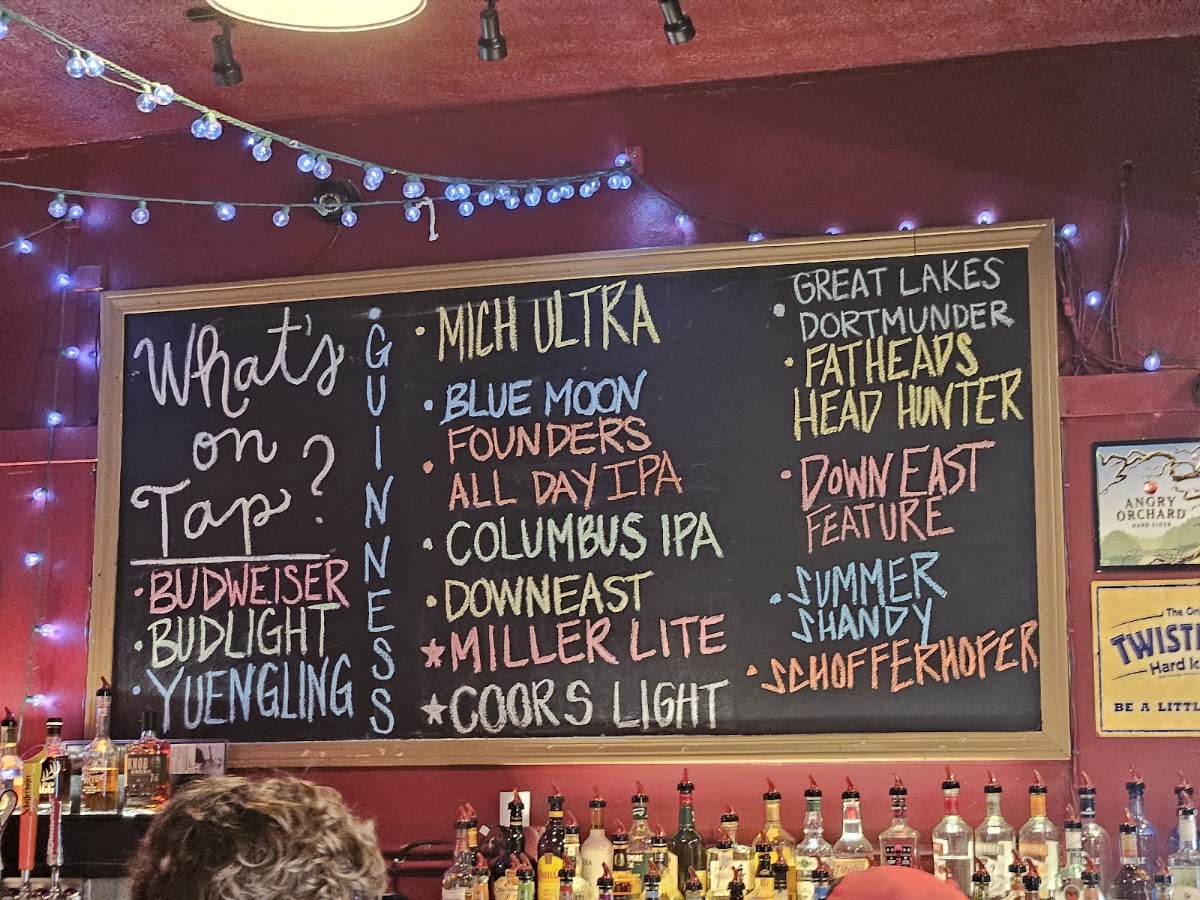 Frank & Tony's Place Menu 4