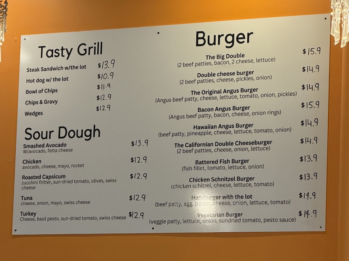 Cafe #12 Menu 1