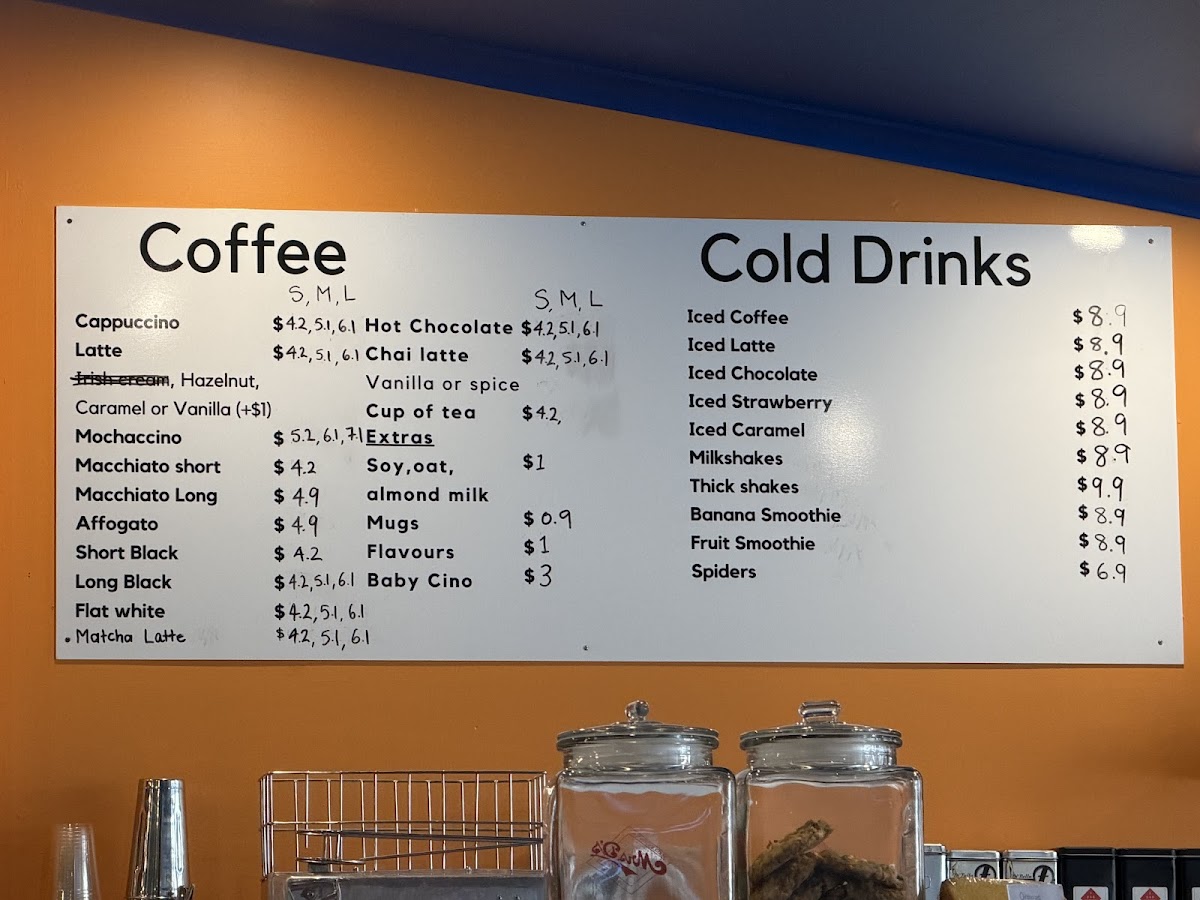 Cafe #12 Menu 2