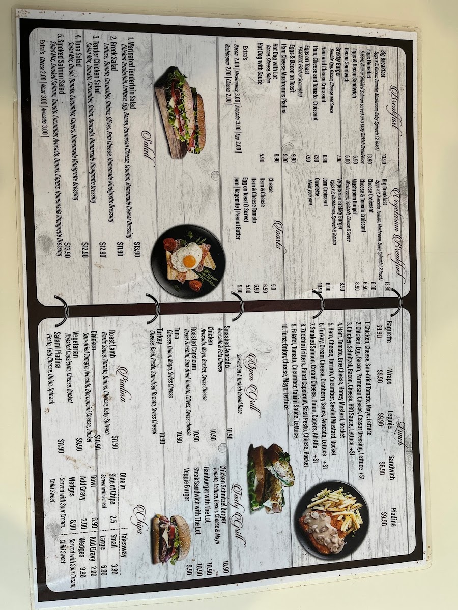 Cafe #12 Menu 4