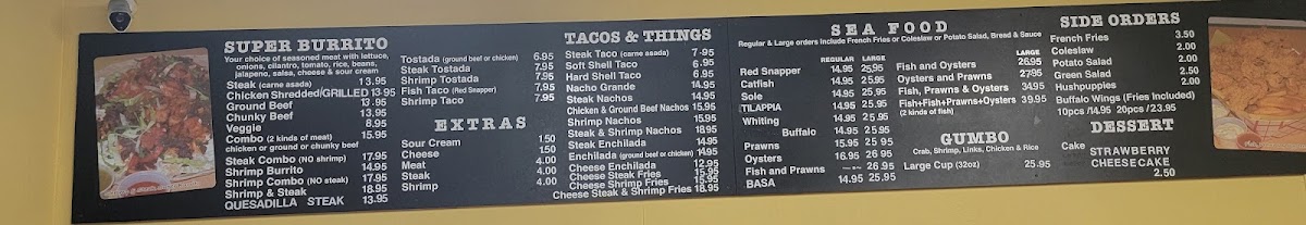 Las Palmas Super Burrito Menu 7