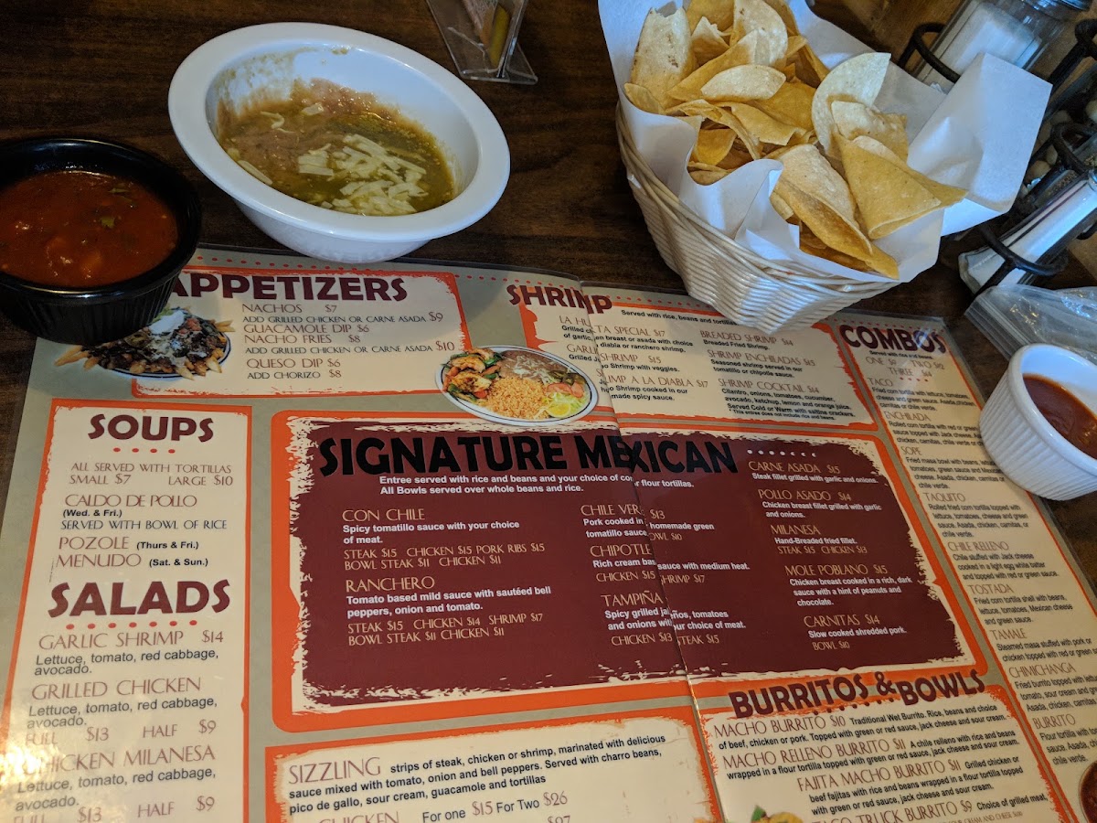 La Huerta Vieja Menu 7