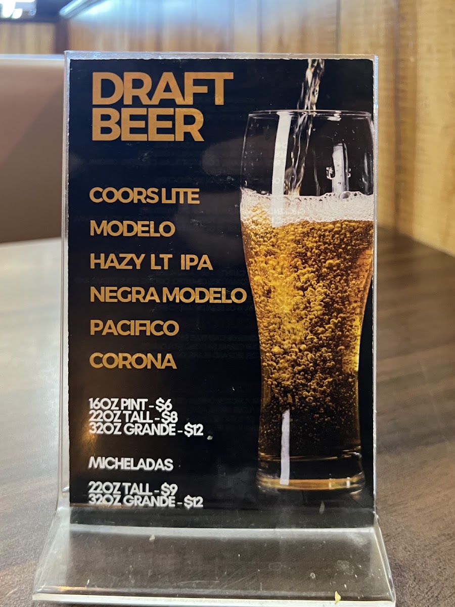 La Huerta Vieja Menu 8