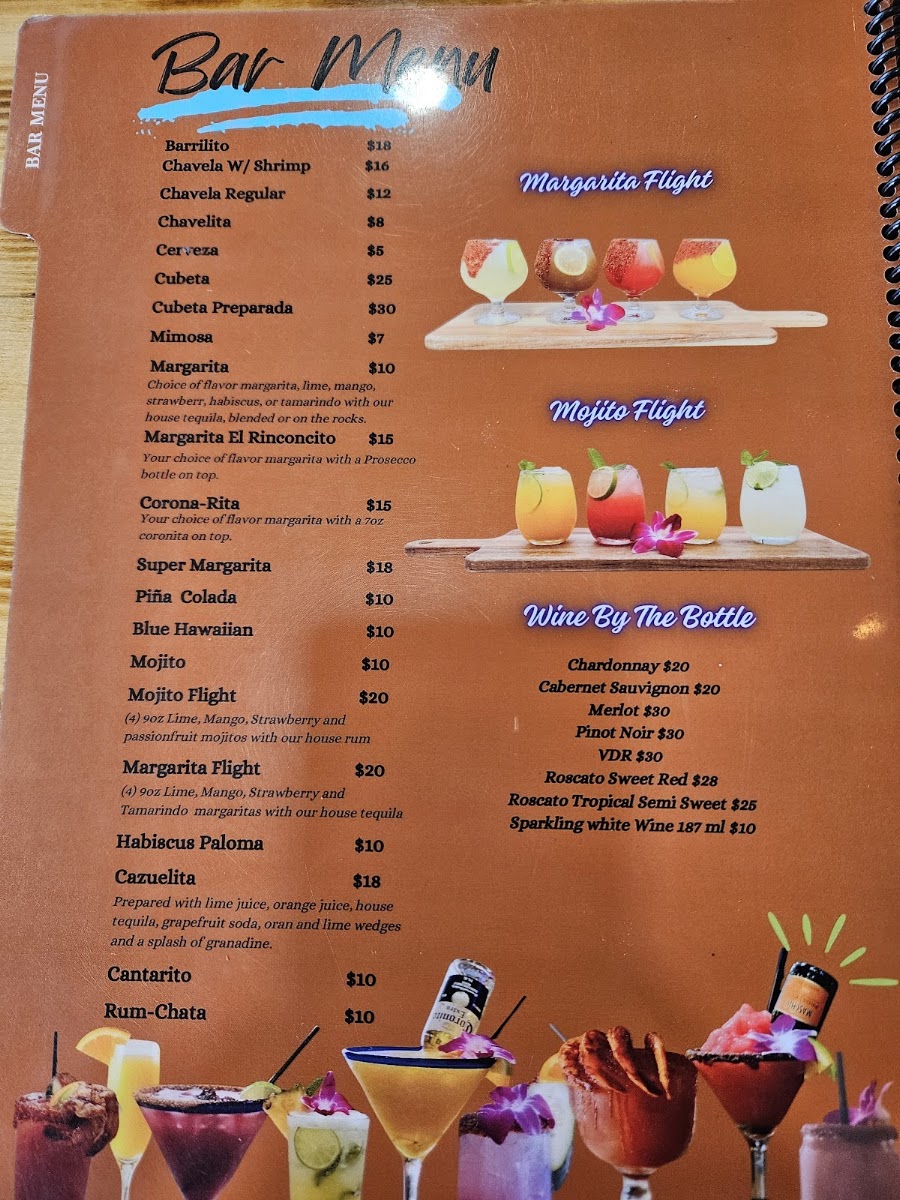 El Rinconcito Restaurante y Cafe Menu 2