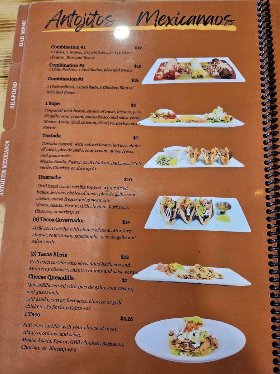 El Rinconcito Restaurante y Cafe Menu 7