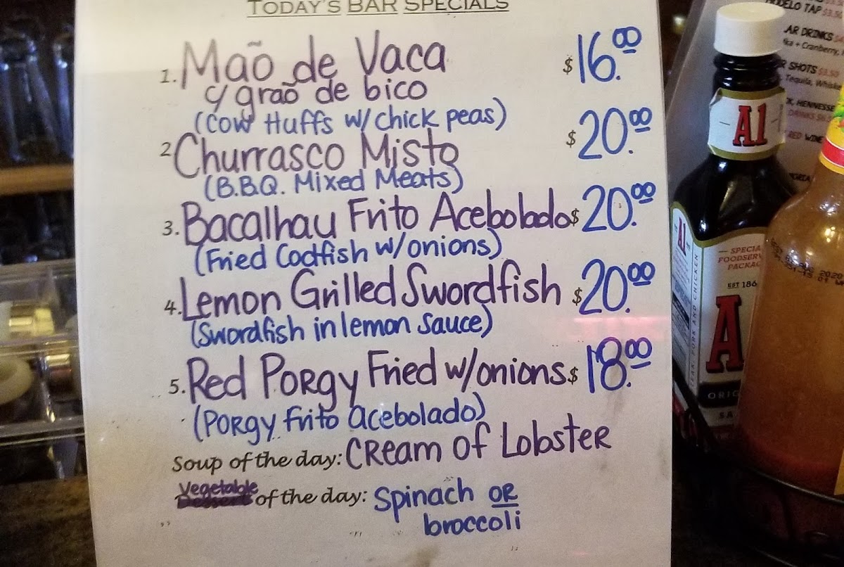 Mateus' Restaurant & Bar Menu 8