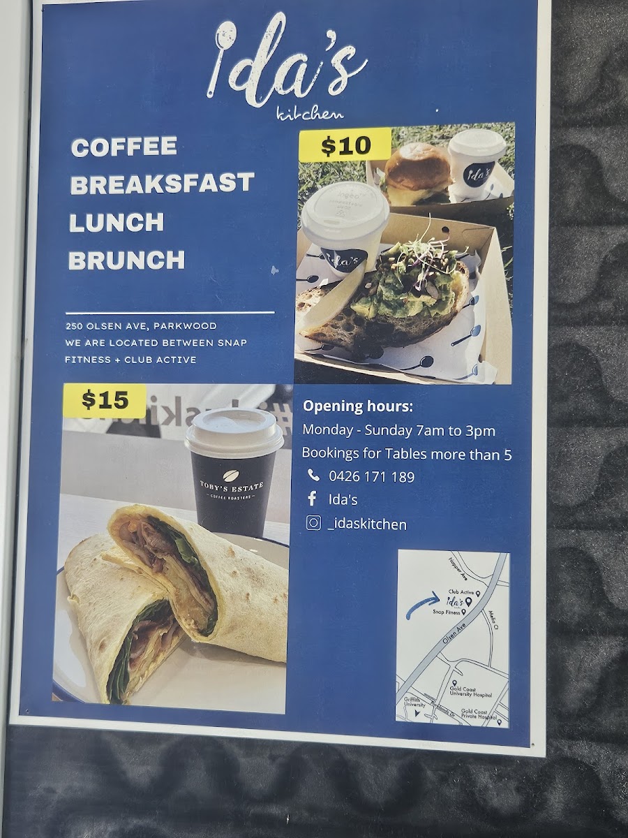 Ida's Kitchen Menu 10