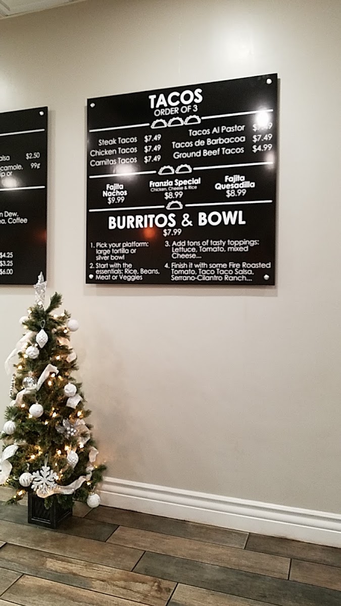 Taco Taco Fresh Mex Menu 5