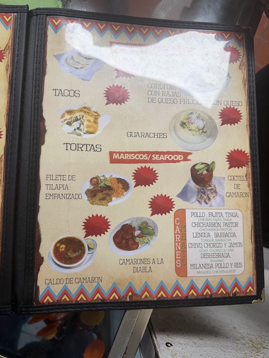 El Rinconcito Mexican Restaurant Menu 1
