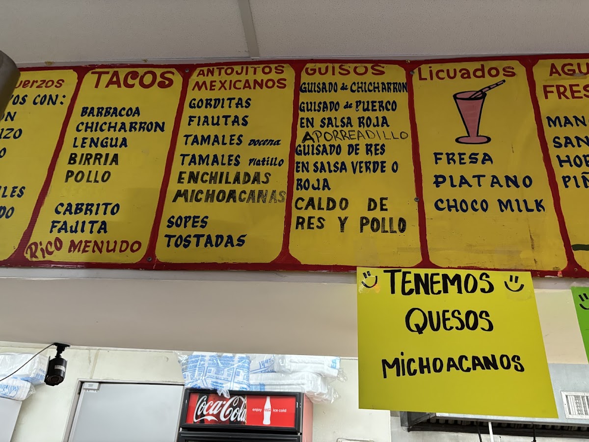 El Rinconcito Mexican Restaurant Menu 8