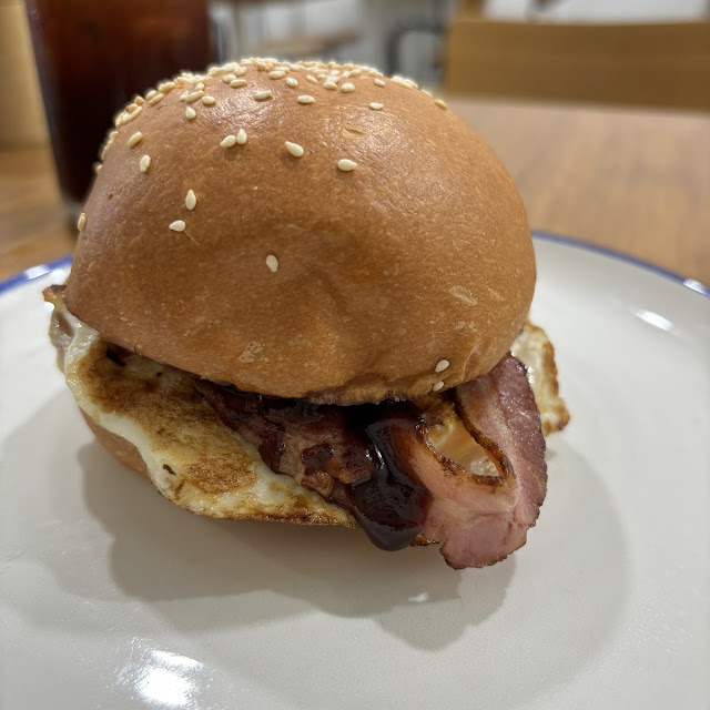 Bacon and Egg Brioche